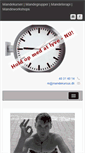 Mobile Screenshot of mandekursus.dk